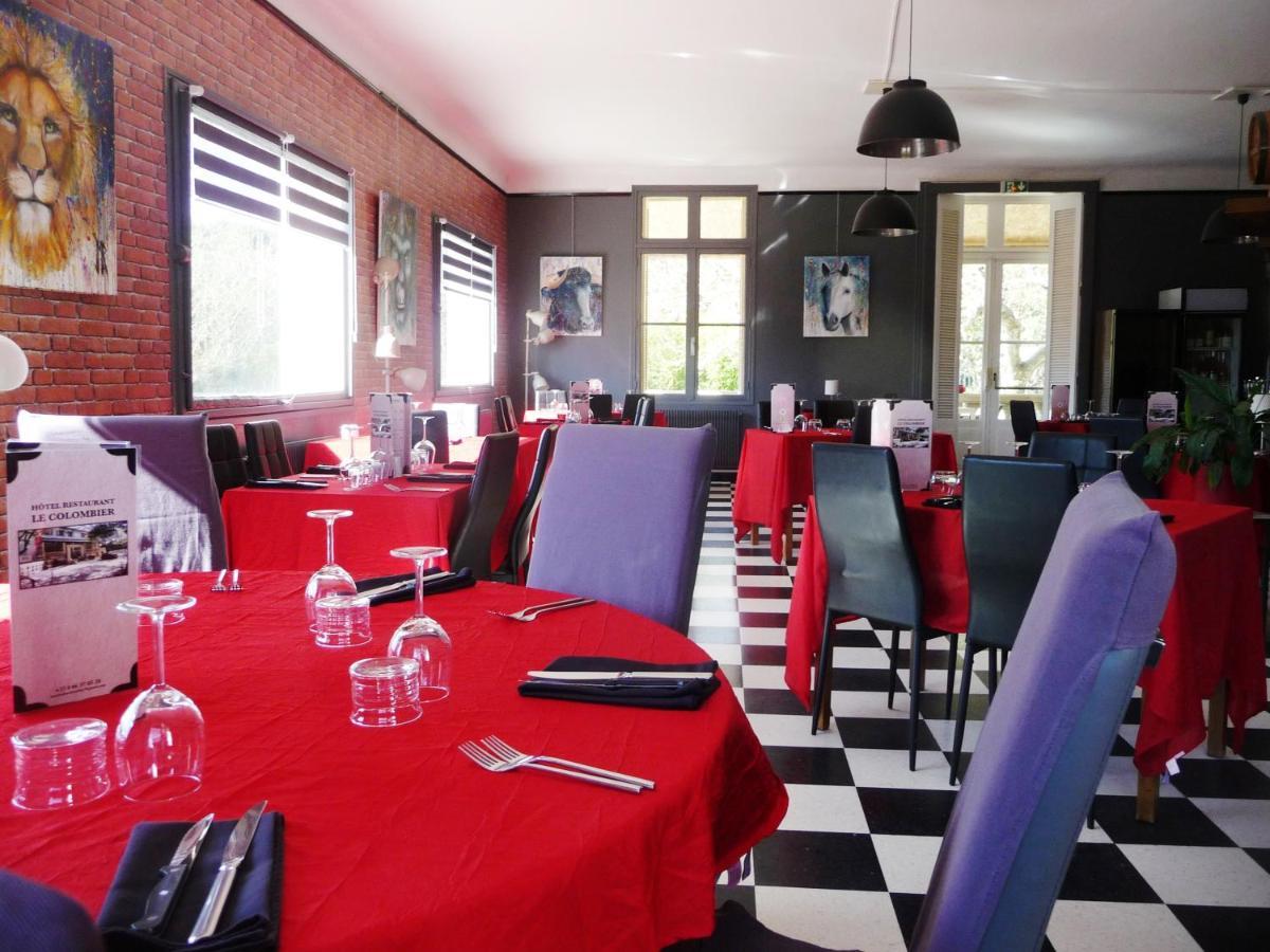 Hotel Restaurant Le Colombier Remoulins Exterior photo