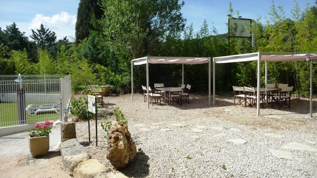 Hotel Restaurant Le Colombier Remoulins Exterior photo